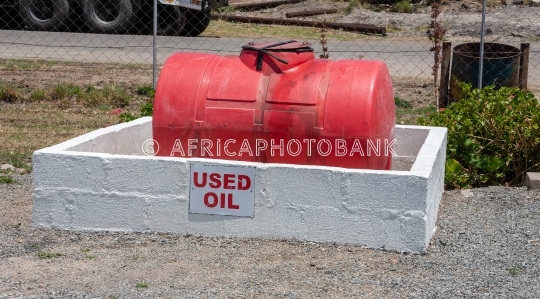 used oil storage