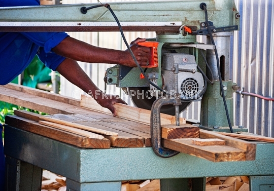 african worker