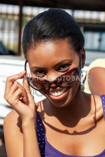 young african woman
