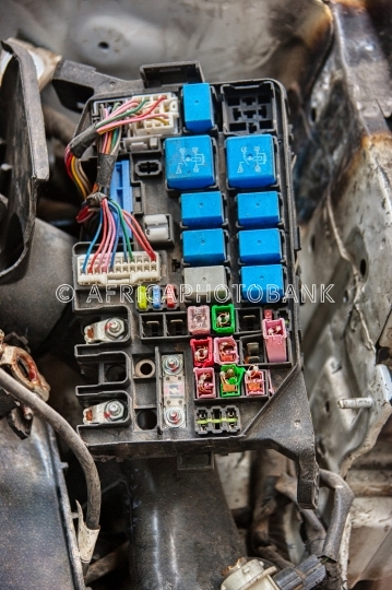vintage fuse box