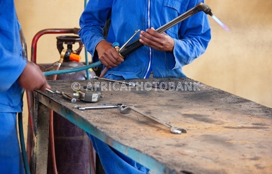 african welder