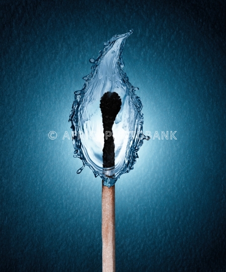 burnt matchstick