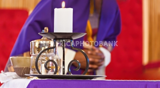 African priest