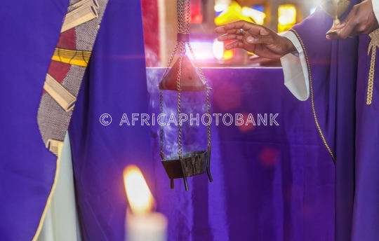 African priest
