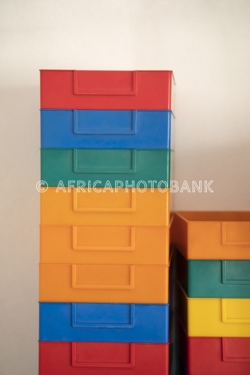 colorful boxes