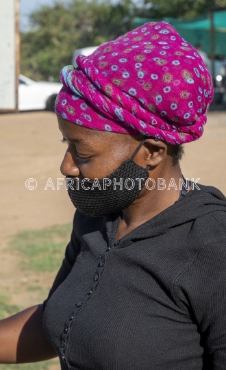 african woman