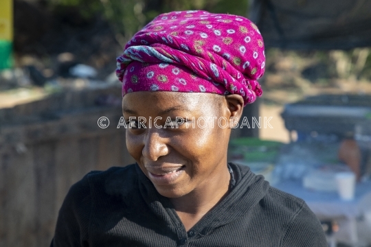 african woman