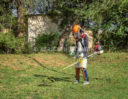 African worker