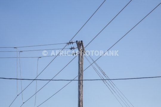 vintage electric poles