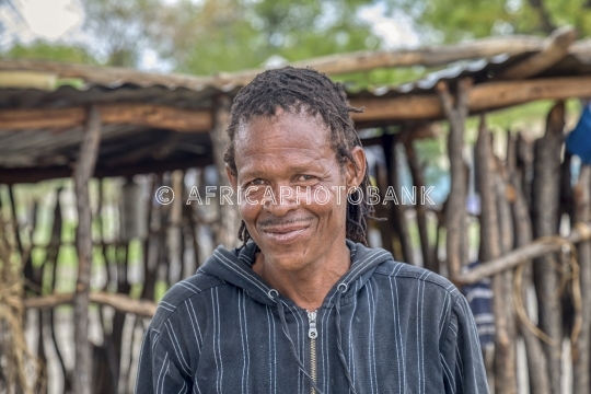 African man