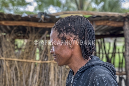 African man