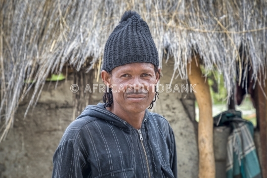 African man