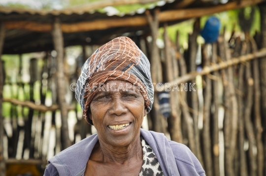 African old woman