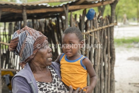 African old granny