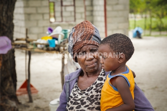 African old granny