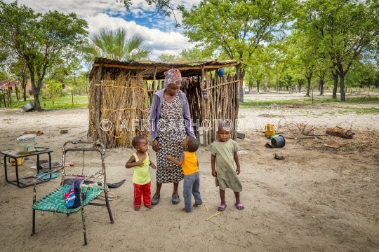 African old granny