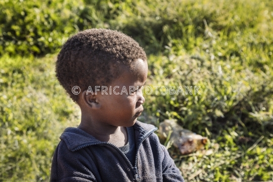 portrait African child