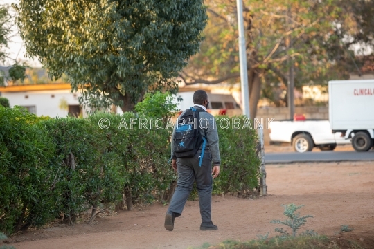going to school