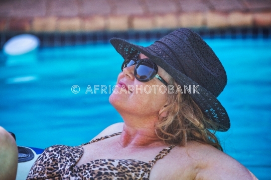 woman in swimsuit