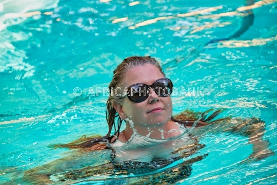 woman in swimsuit