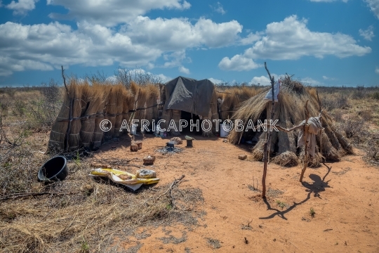 African hut