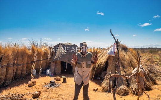 African hut