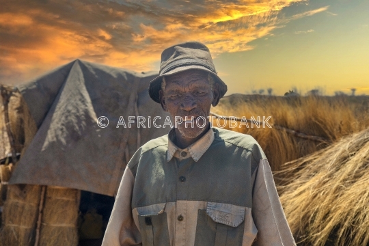 old African man