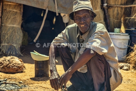 old African man