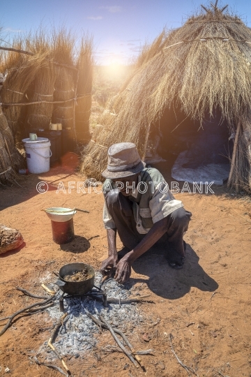 old African man