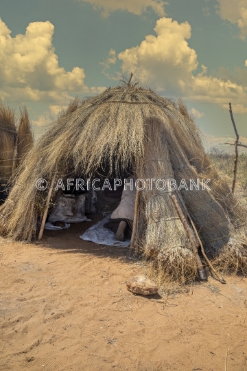African hut
