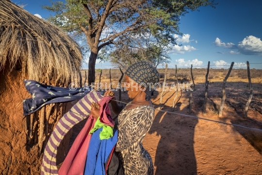 African villager