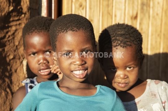 village African kids