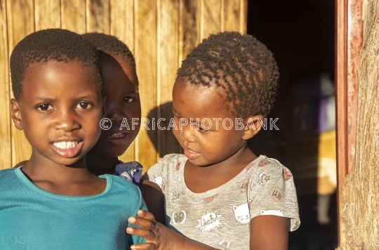 village African kids