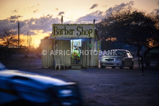 african barber shop