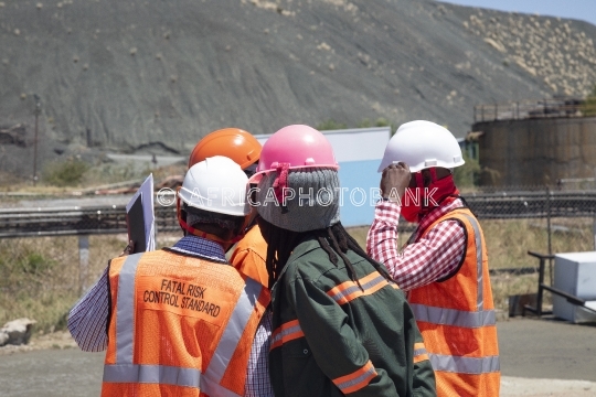 mine workers