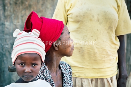 African mother