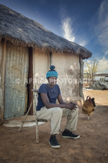 african man