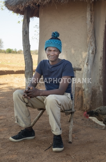 african man