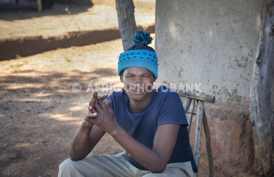 african man