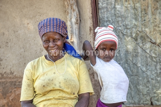 granny and kid