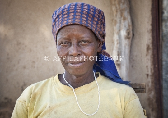 african woman portrait