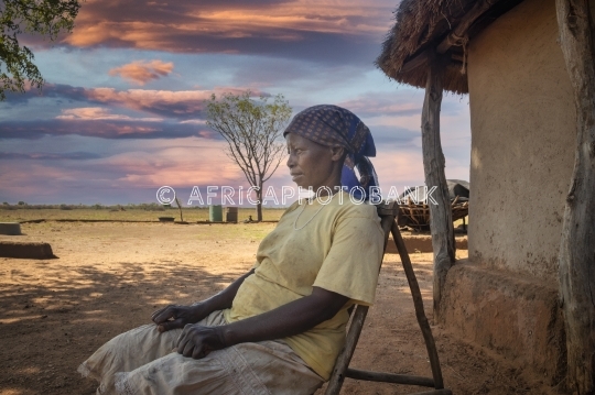 african woman portrait