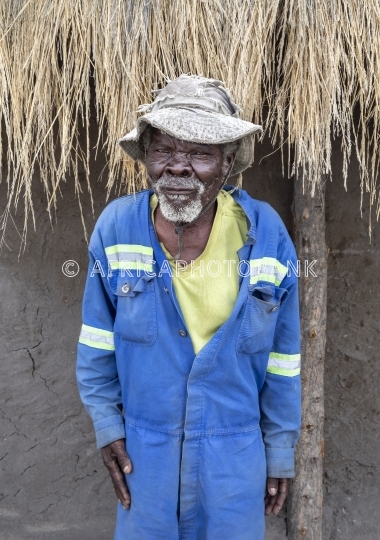 African old man