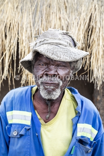 African old man
