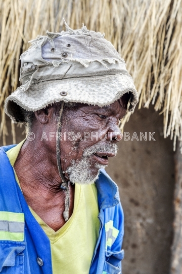 African old man