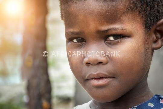 African girl