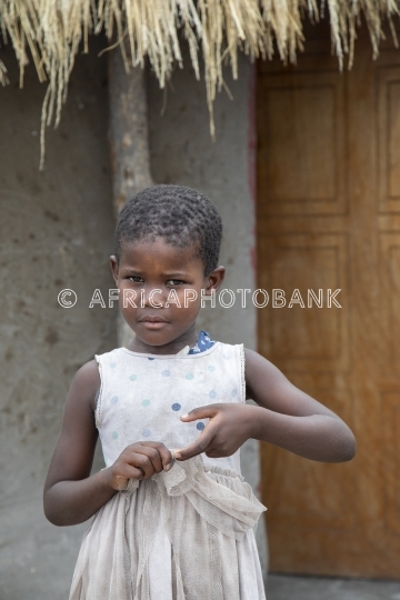 African girl
