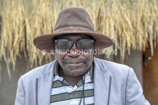 African old man