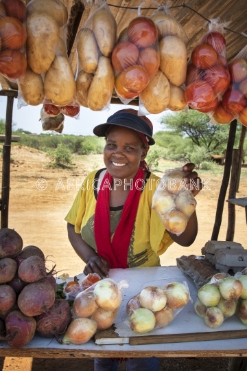 african street vendor
