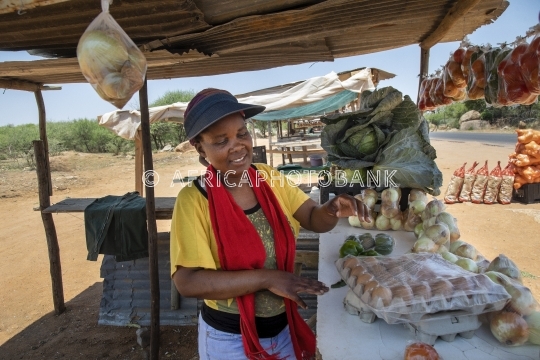african street vendor